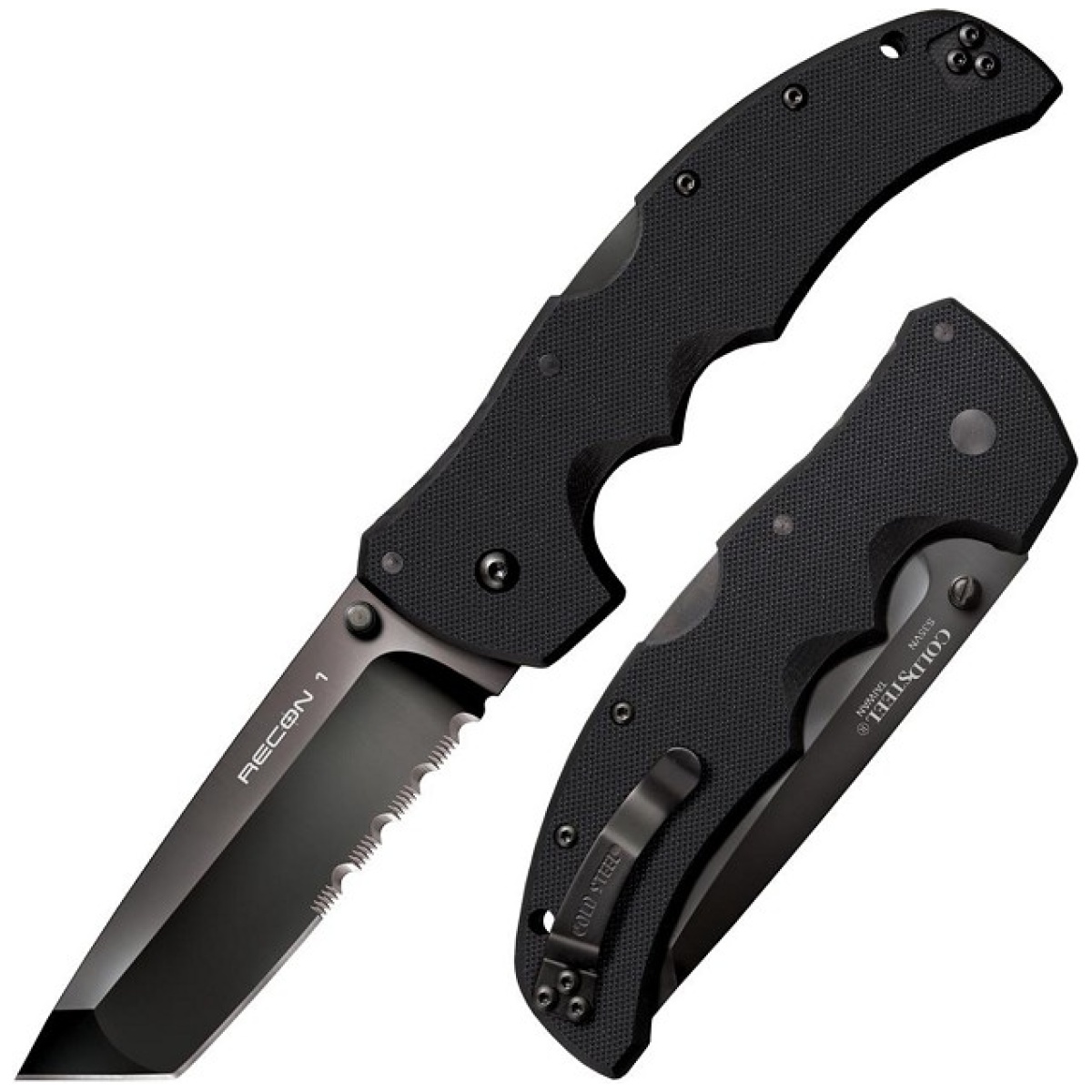 Cs-27bth. Jpg - recon 1 tanto half serrated - cs 27bth