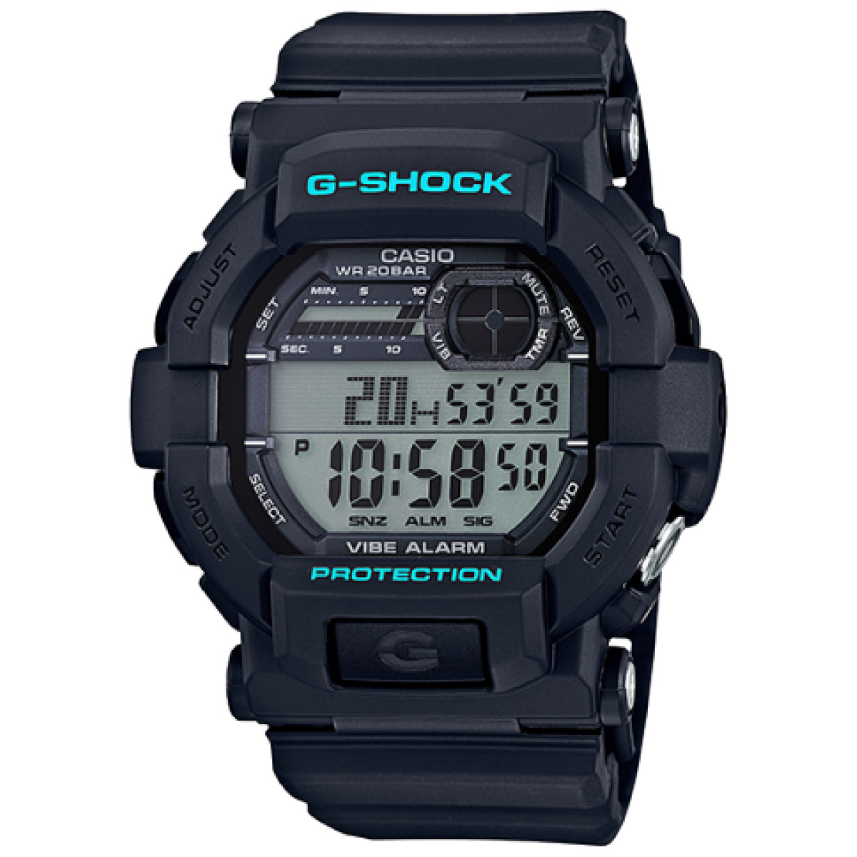 Cso-gd350-1cr. Png - g-shock classic w/ vibration alarm & world time - cso gd350 1cr