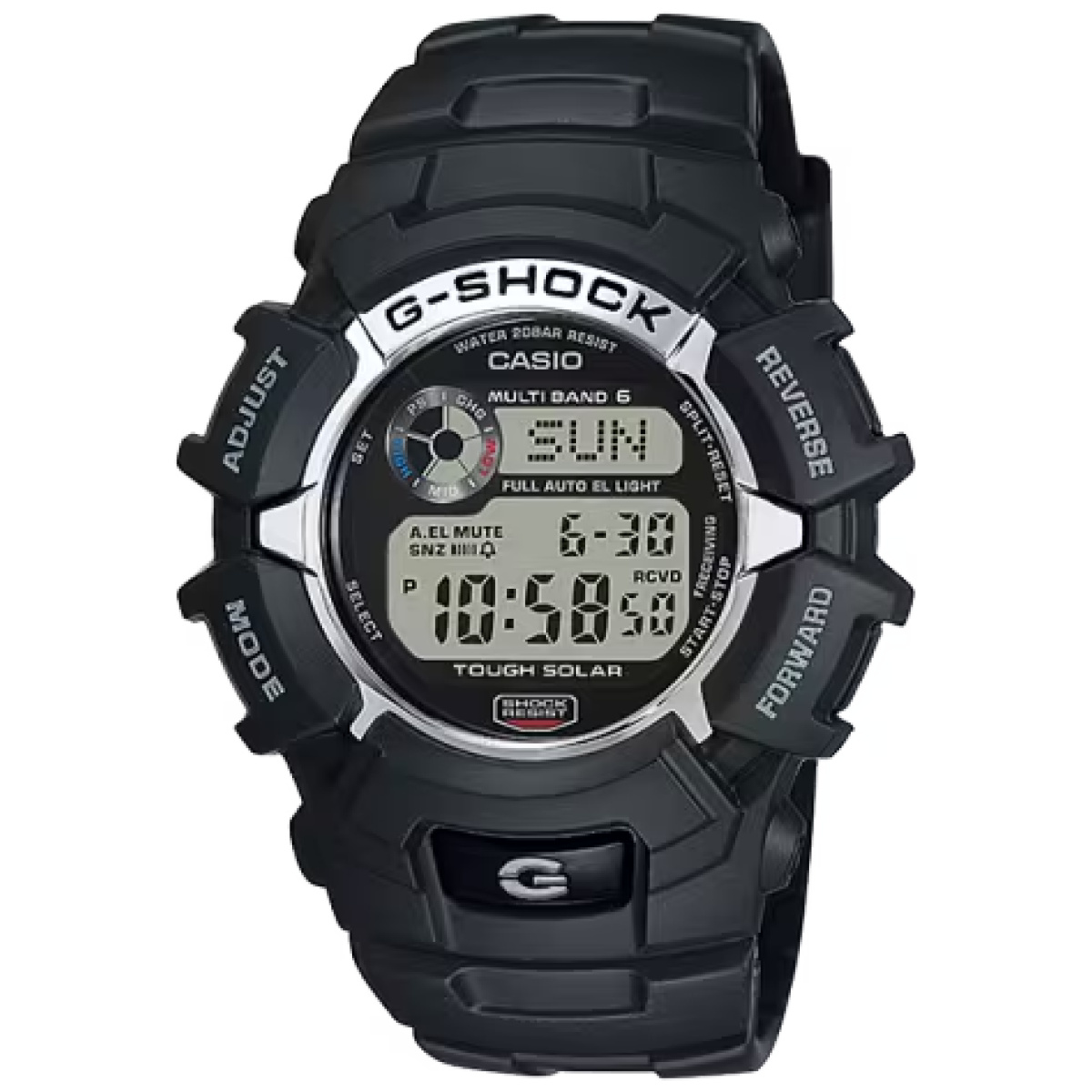 Cso-gw2310-1. Png - g-shock 2300 series solar powered atomic-timekeeping watch - cso gw2310 1