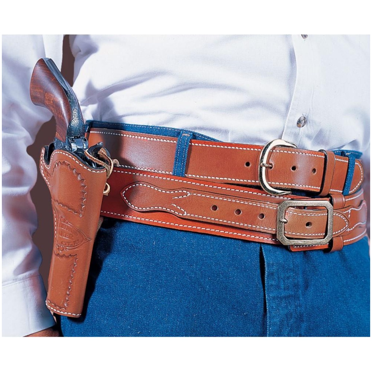 Di081t-1. Jpg - desantis doc holliday holster for colt saa 4. 75" tan rh - di081t 1