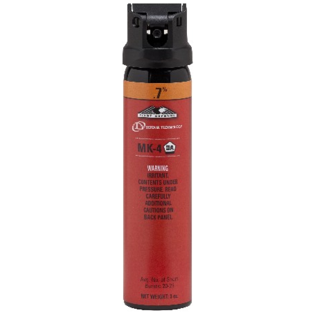 Dt-4035. Jpg - first defense. 7% mk-4 cone oc aerosol - dt 4035