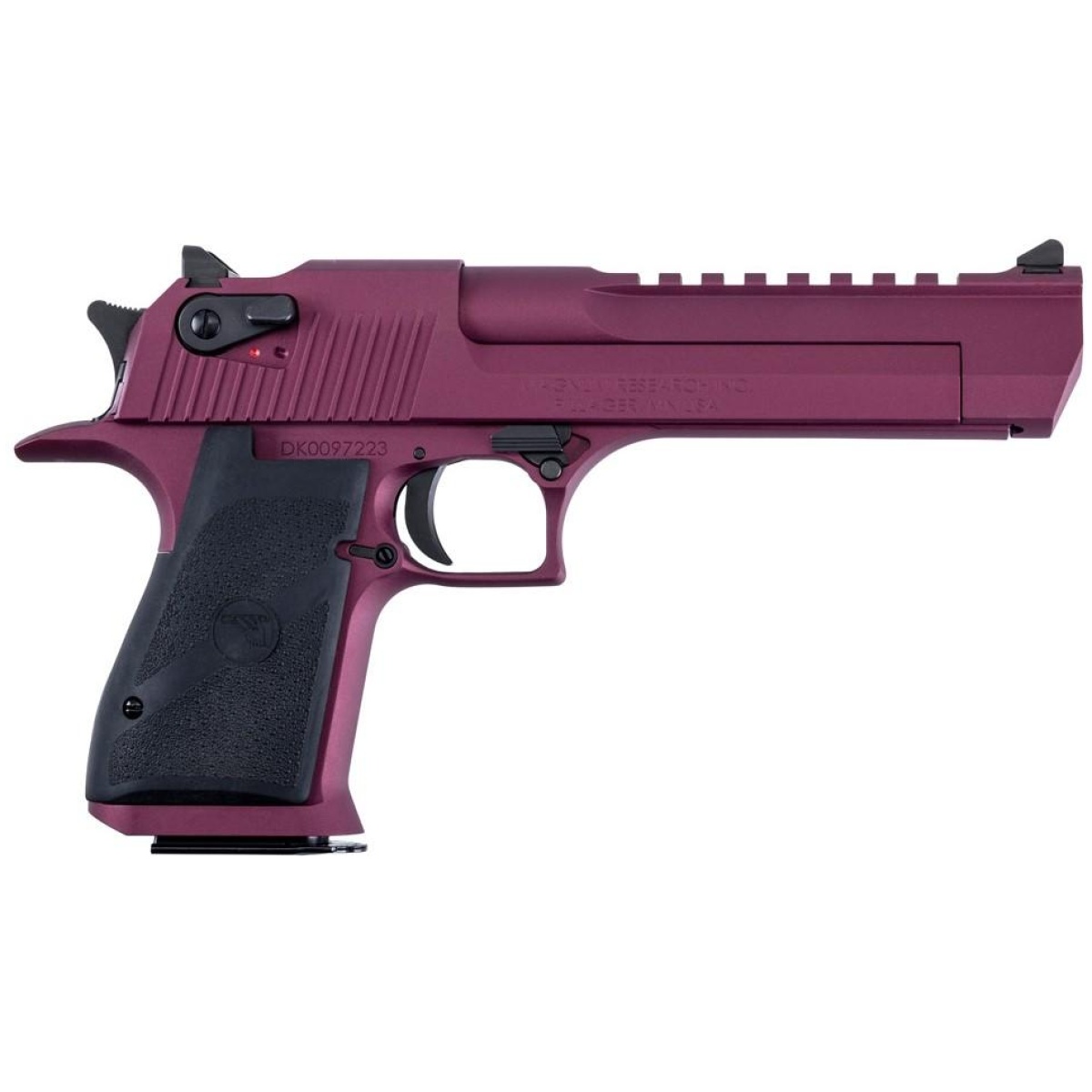 Dxde44bkc-1. Jpg - magnum research desert eagle mark xix handgun. 44 rem mag 7rd magazine 6" barrel black cherry with black grips - dxde44bkc 1