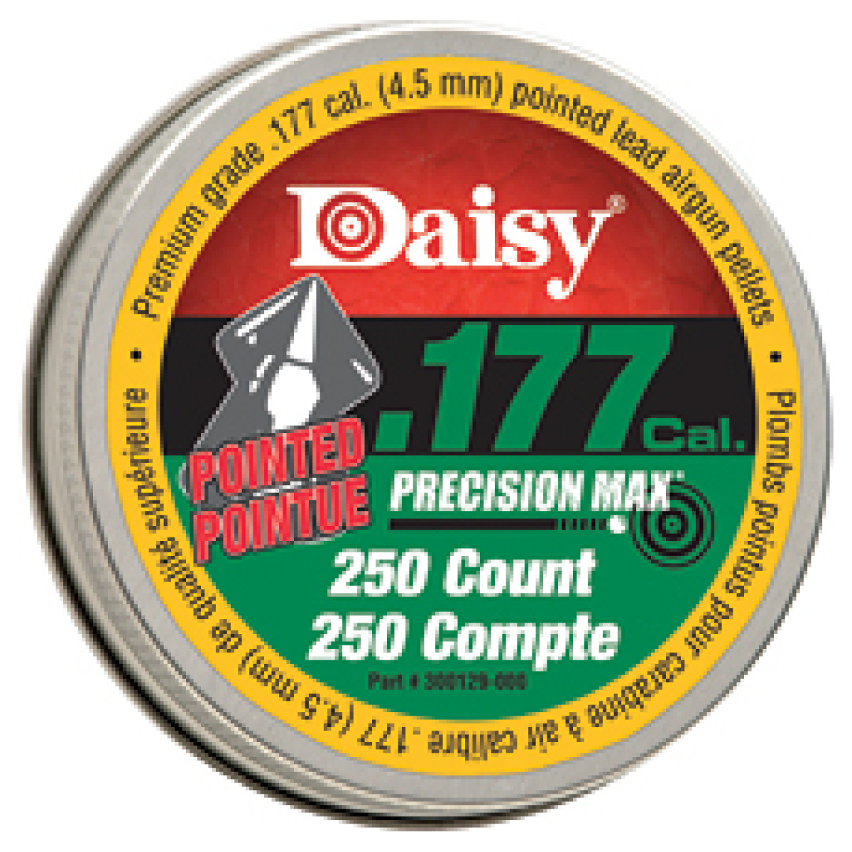 Dy987777-406_1. Jpg - daisy 250-ct. 177 pointed pellet tin - dy987777 406 1