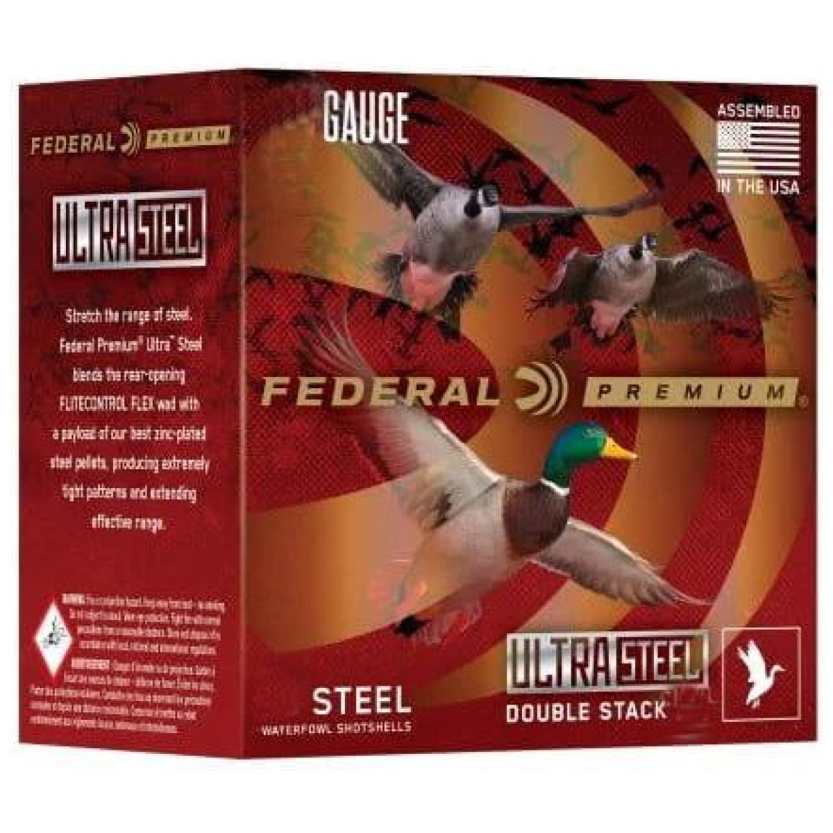 Fapwux202241. Jpg - federal premium ultra steel shotshells 20ga 3" 1oz 1400 fps #2 & #4 10/ct - fapwux202241