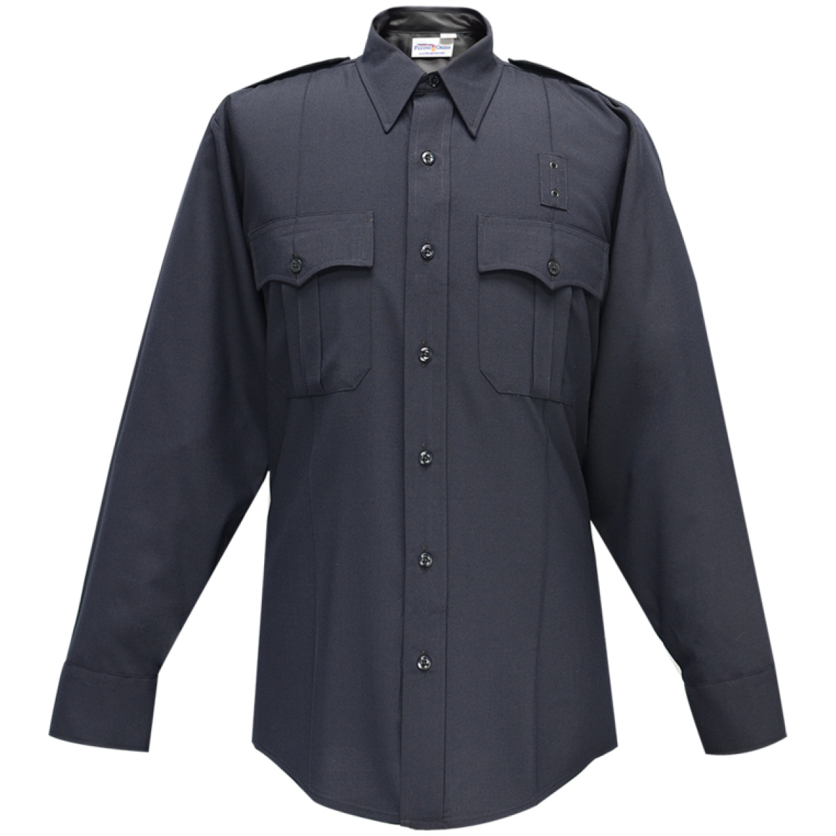 Flc-07w848615. 032-33. Png - justice long sleeve shirt w/ pleated pockets - lapd navy - flc 07w848615. 032 33