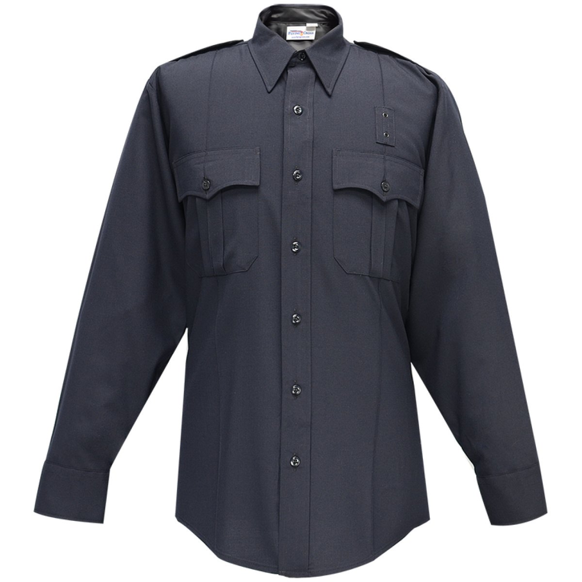 Flc-07w84z8615. 032-33. Png - justice long sleeve shirt w/ zipper - lapd navy - flc 07w84z8615. 032 33