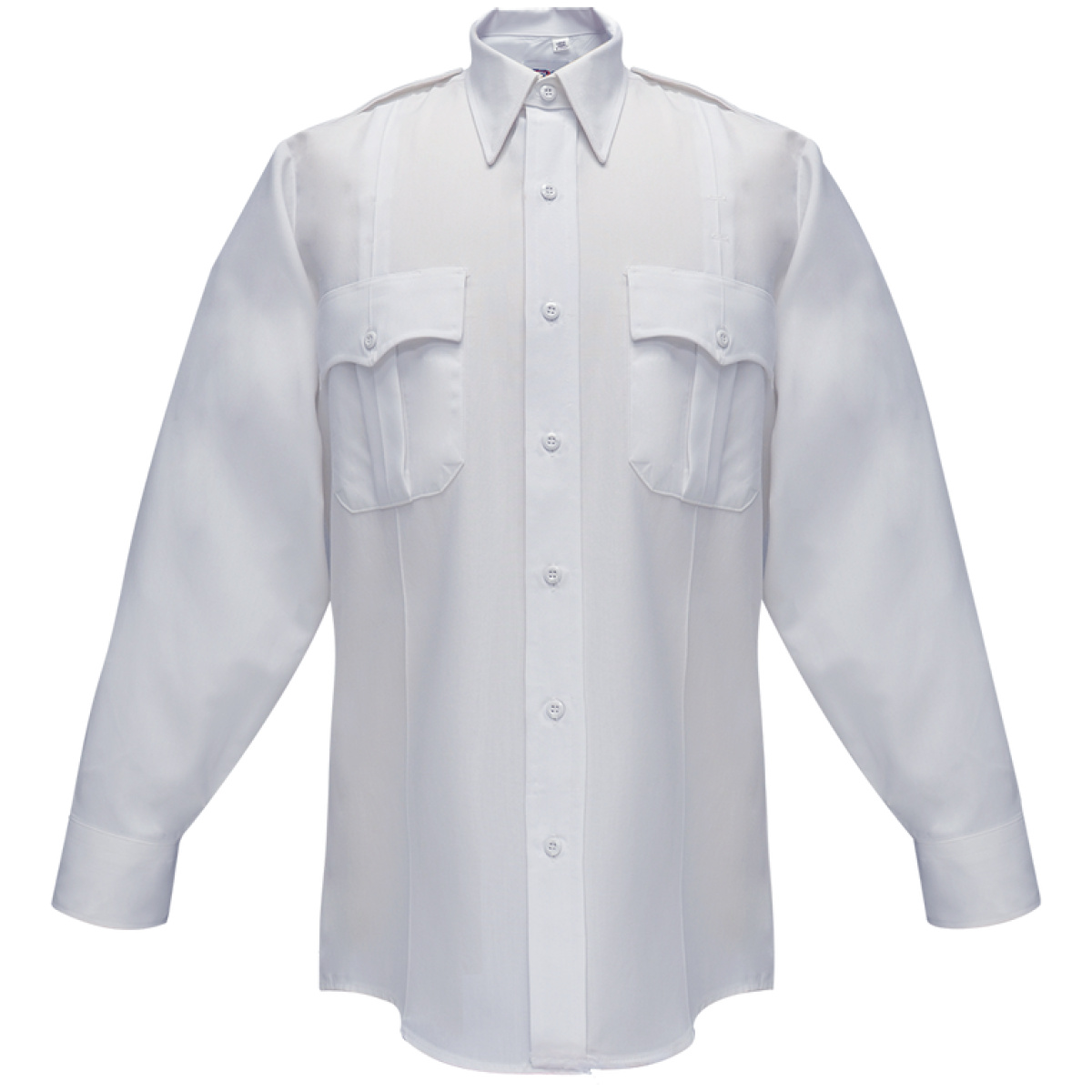 Flc-35w540014. 0-14. 533. Png - duro poplin long sleeve shirt w/ sewn-in creases - flc 35w540014. 0 14. 533