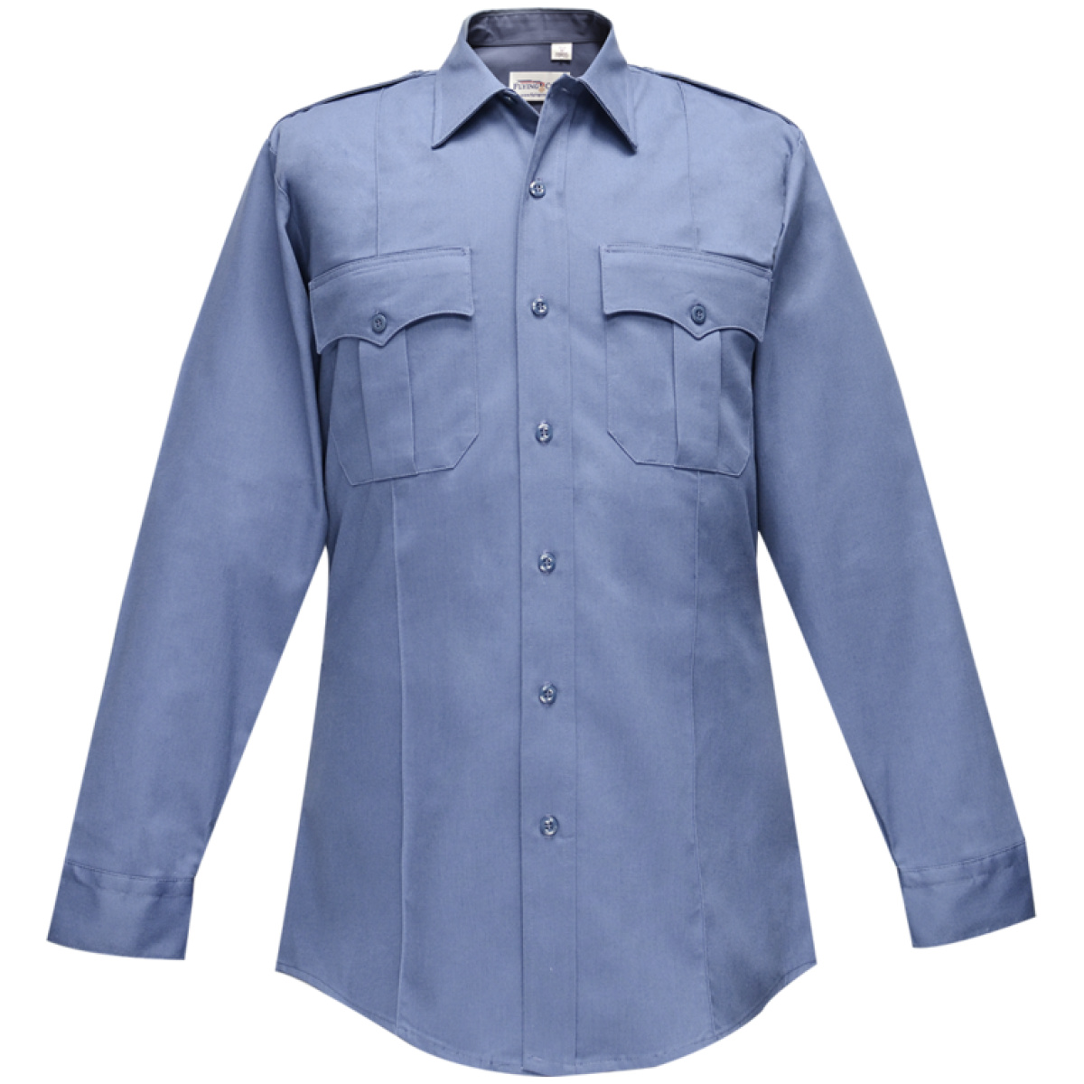 Flc-35w543515. 034-35. Png - duro poplin long sleeve shirt w/ sewn-in creases - flc 35w543515. 034 35