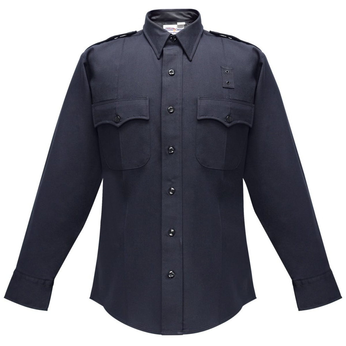 Flc-48w398615. 532-33. Jpg - deluxe tactical long sleeve shirt w/ com ports - lapd navy - flc 48w398615. 532 33