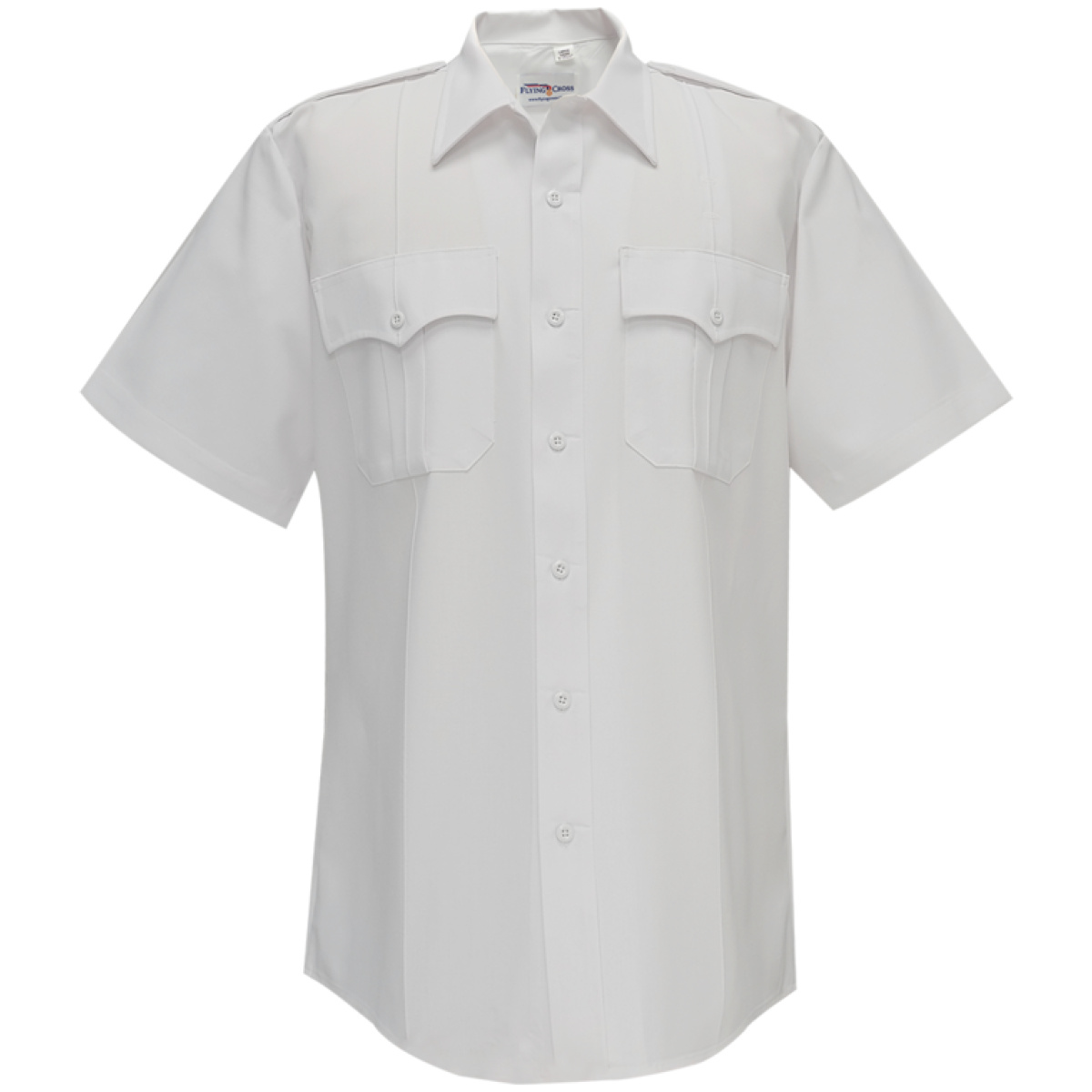 Flc-85r540017. 5. Png - duro poplin short sleeve shirt w/ sewn-in creases - flc 85r540017. 5