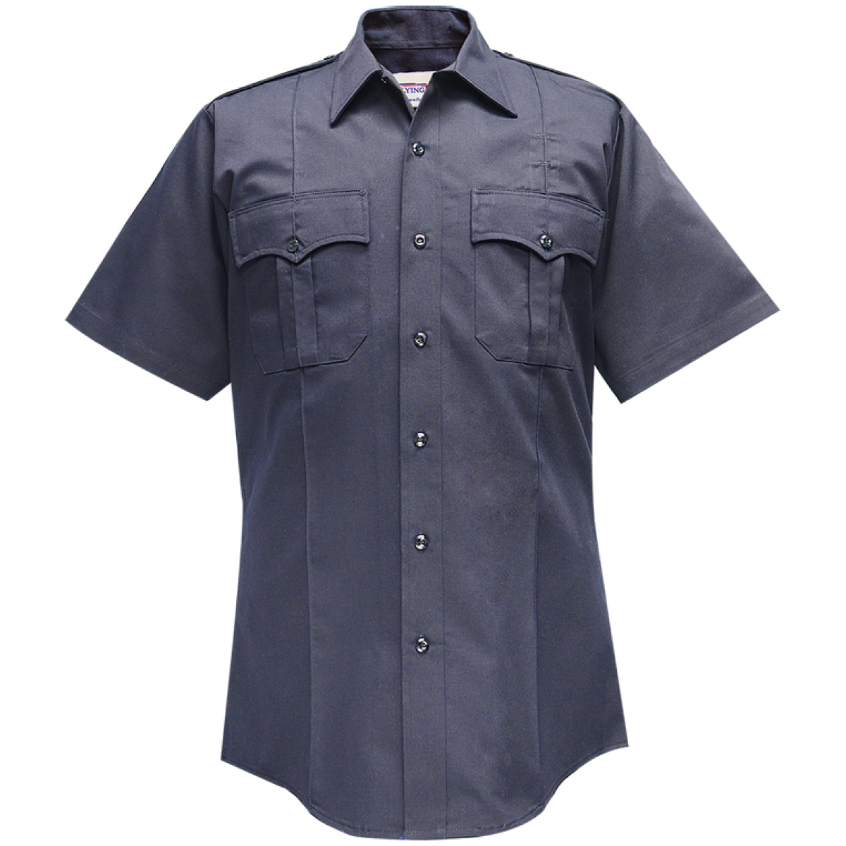 Flc-85r547614. 0-14. 5. Png - duro poplin short sleeve shirt w/ sewn-in creases - flc 85r547614. 0 14. 5