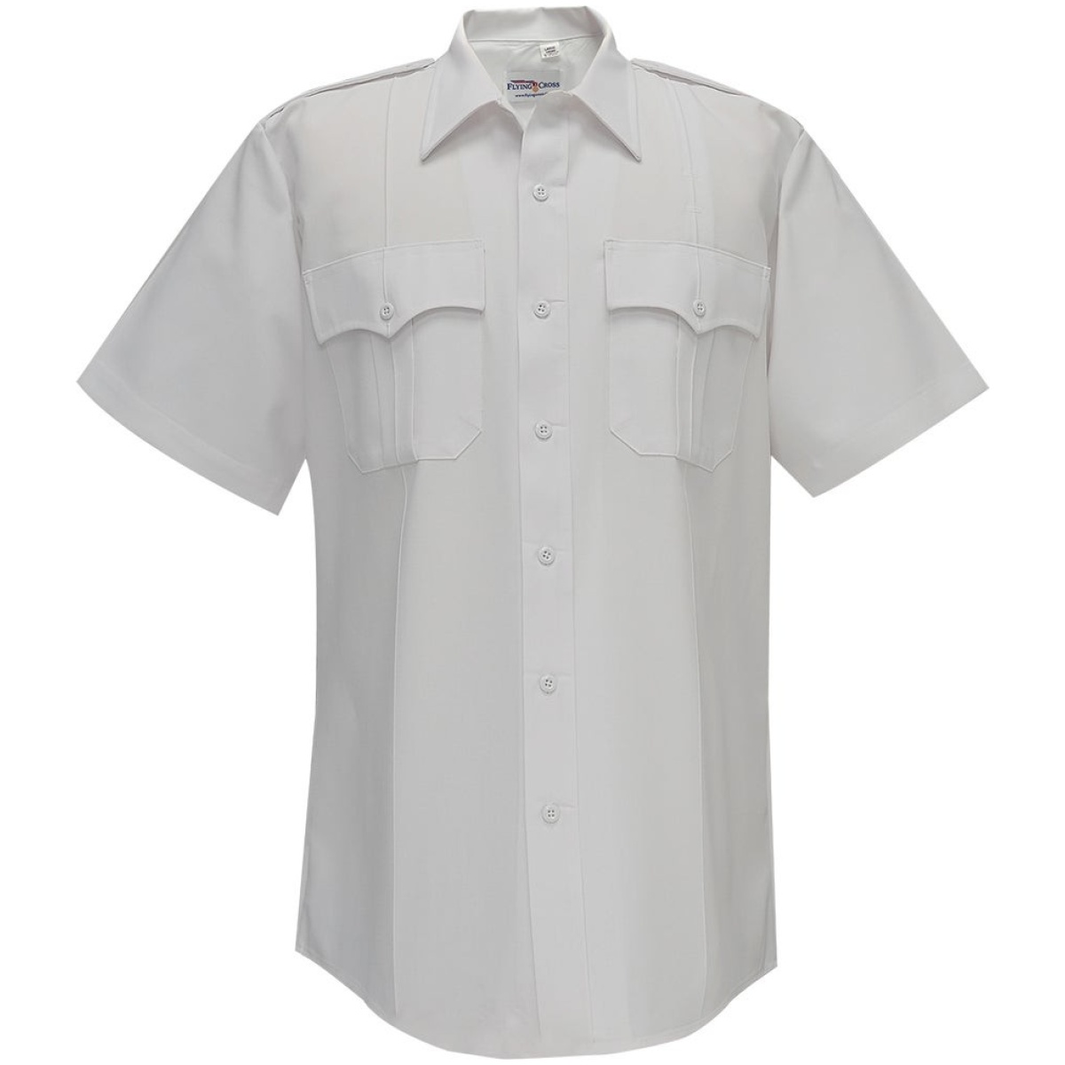 Flc-92r78z00small. Jpg - command power stretch short sleeve shirt w/ zipper - flc 92r78z00small