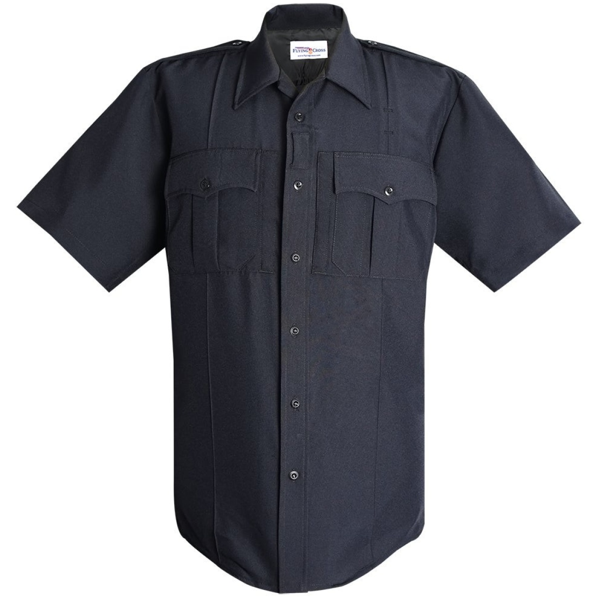 Flc-92r78z862xl. Jpg - command power stretch short sleeve shirt w/ zipper - flc 92r78z862xl