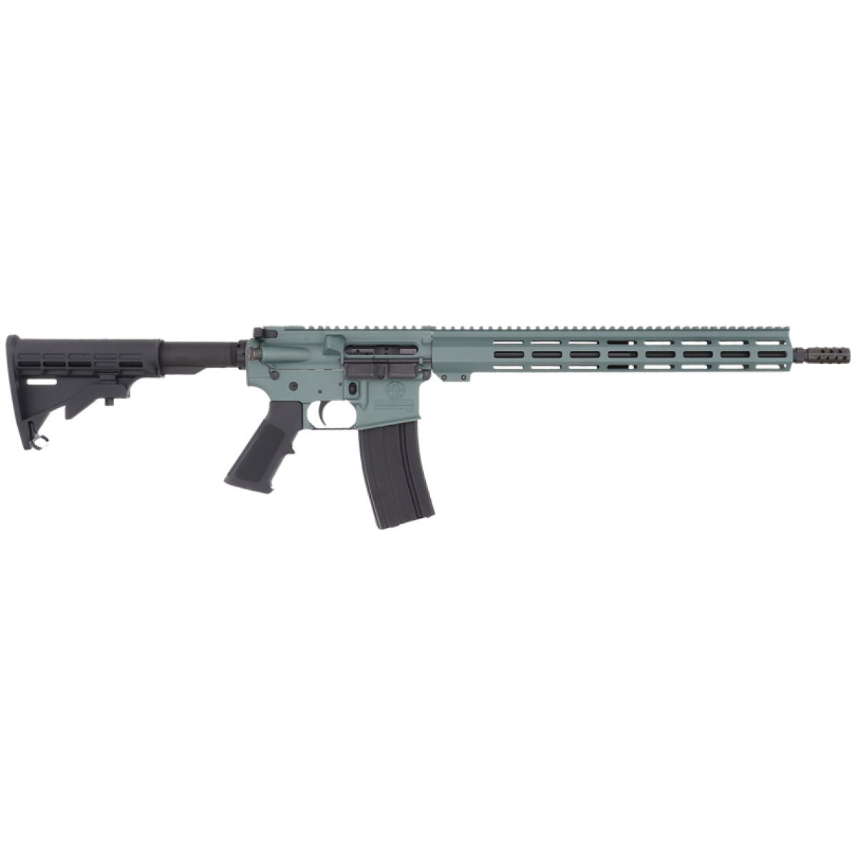 G223chgnit. Jpg - glfa ar15 rifle 223 wylde - 16" nit bbl charcoal green - g223chgnit