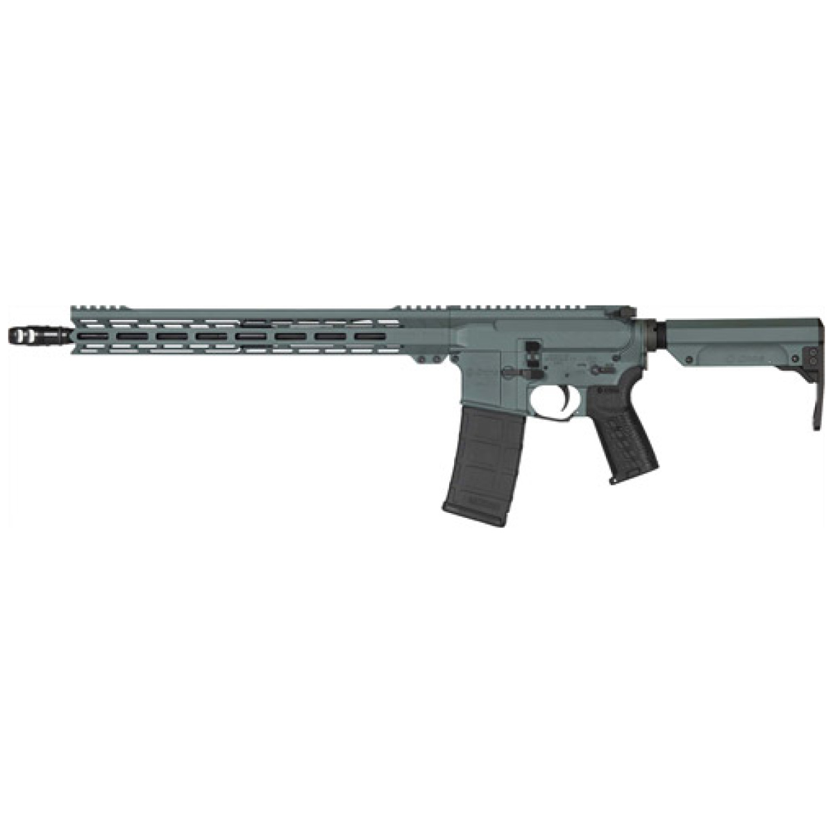 G55a9d0bcg_left. Jpg - cmmg rifle resolute mk4 5. 56mm - 16. 1" 30rd charcoal green - g55a9d0bcg left