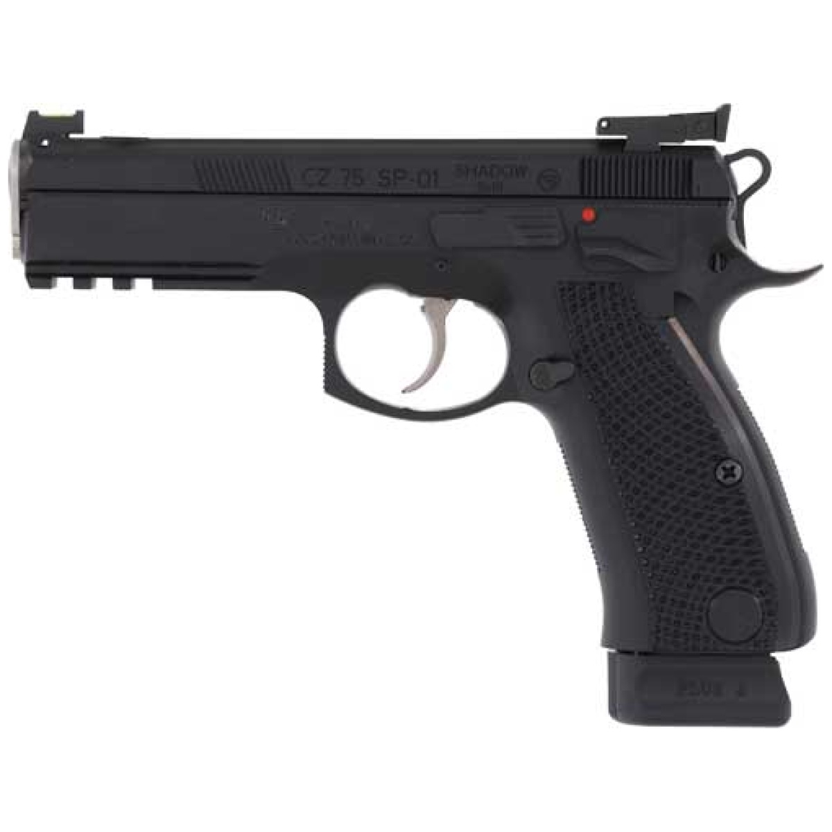 G91033_left. Jpg - cz custom sp-01 shadow accu 23 - 9mm fs 19-shot black finish - g91033 left