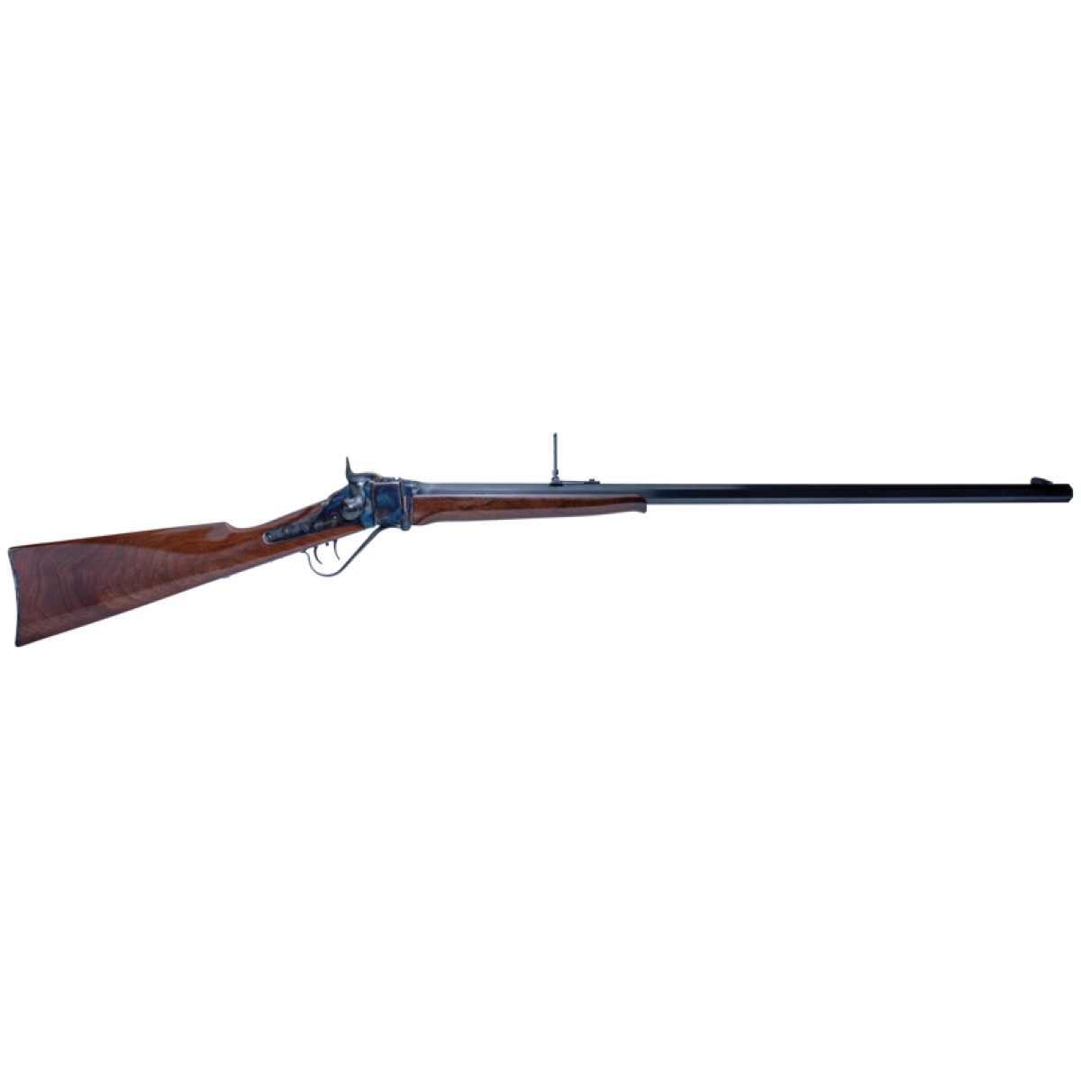 Gas150. Jpg - cimarron 1874 sporting rifle - 45-70 32"octagon cc/blued - gas150