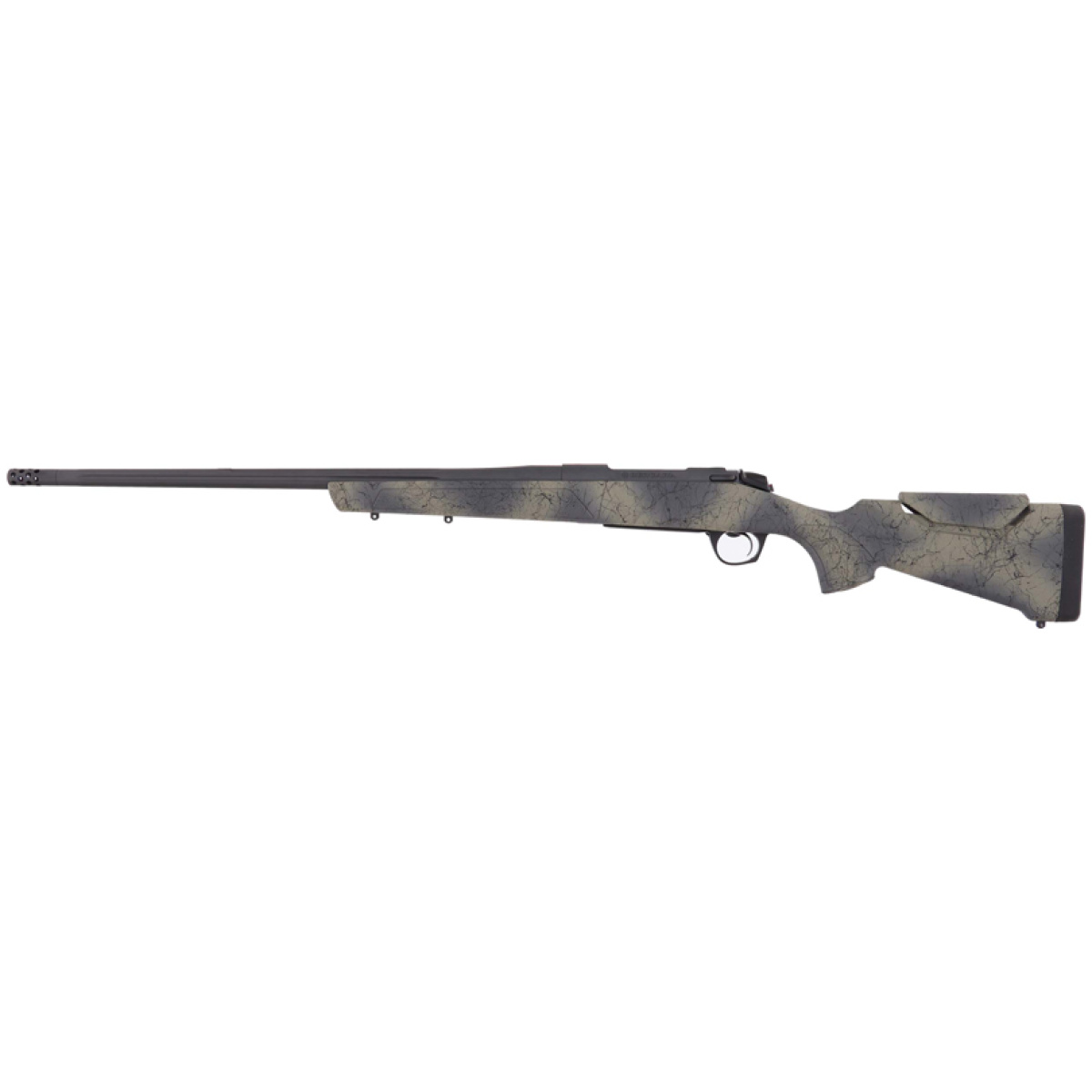 Gb14lm802_left. Jpg - bergara b14 wilderness sierra - 7mm rm 22" grey cera/syn stock - gb14lm802 left