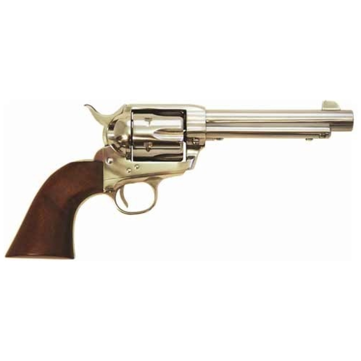 Gpp4504. Jpg - cimarron frontier 38spl/357mag - pw fs 5. 5" stainless walnut - gpp4504