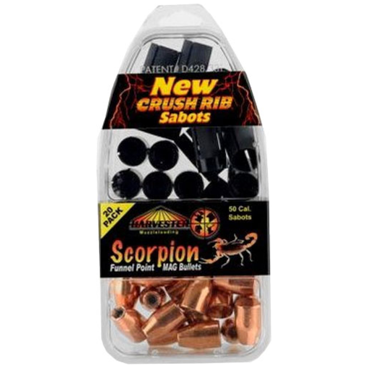 H65240. Jpg - harvester scorpion 50 cal. - 240gr. 451 funnel point 20pk - h65240