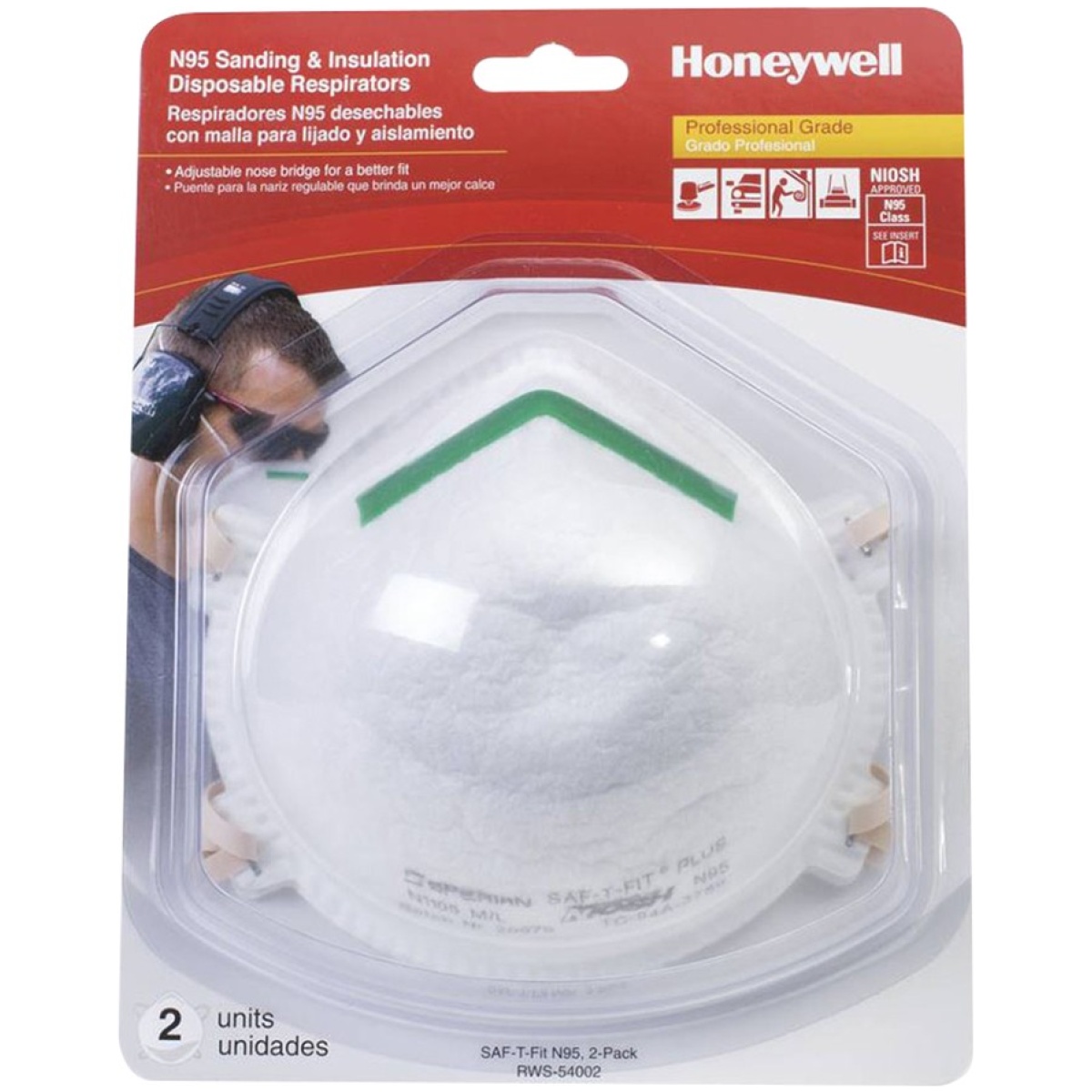 Hl-rws-54002. Jpg - saf-t-fit plus n95 disposable respirator - hl rws 54002