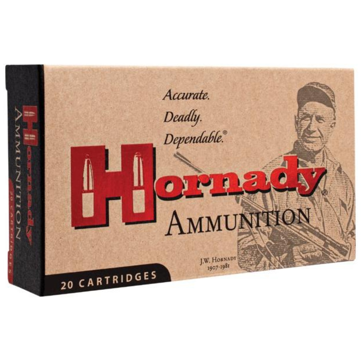 Ho823182. Jpg - hornady custom rifle ammunition. 338 lapua mag 240gr cx 20/ct - ho823182