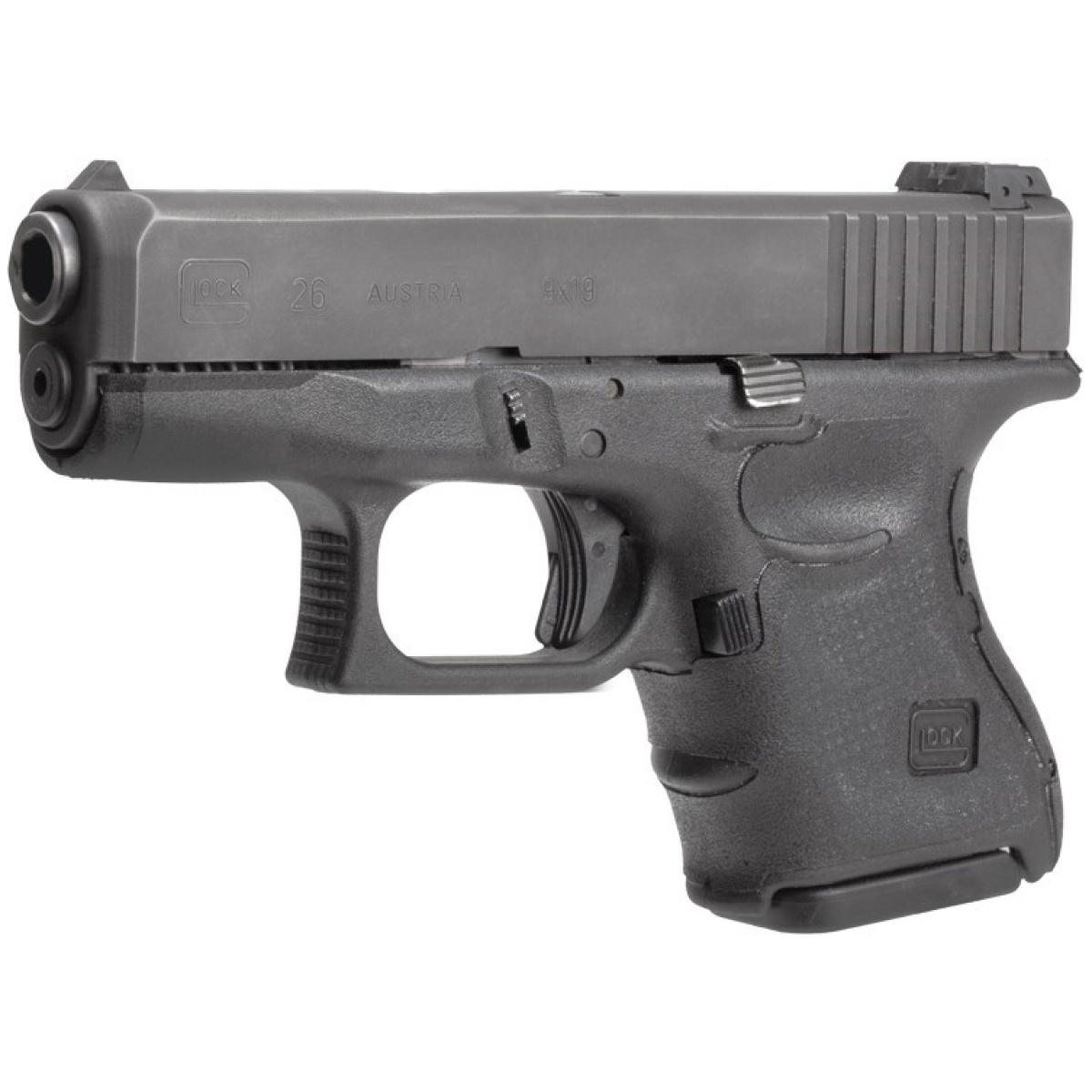 Hog-18640. Jpg - glock 26 27 33 wrap rub blk gen 4 sb - hog 18640