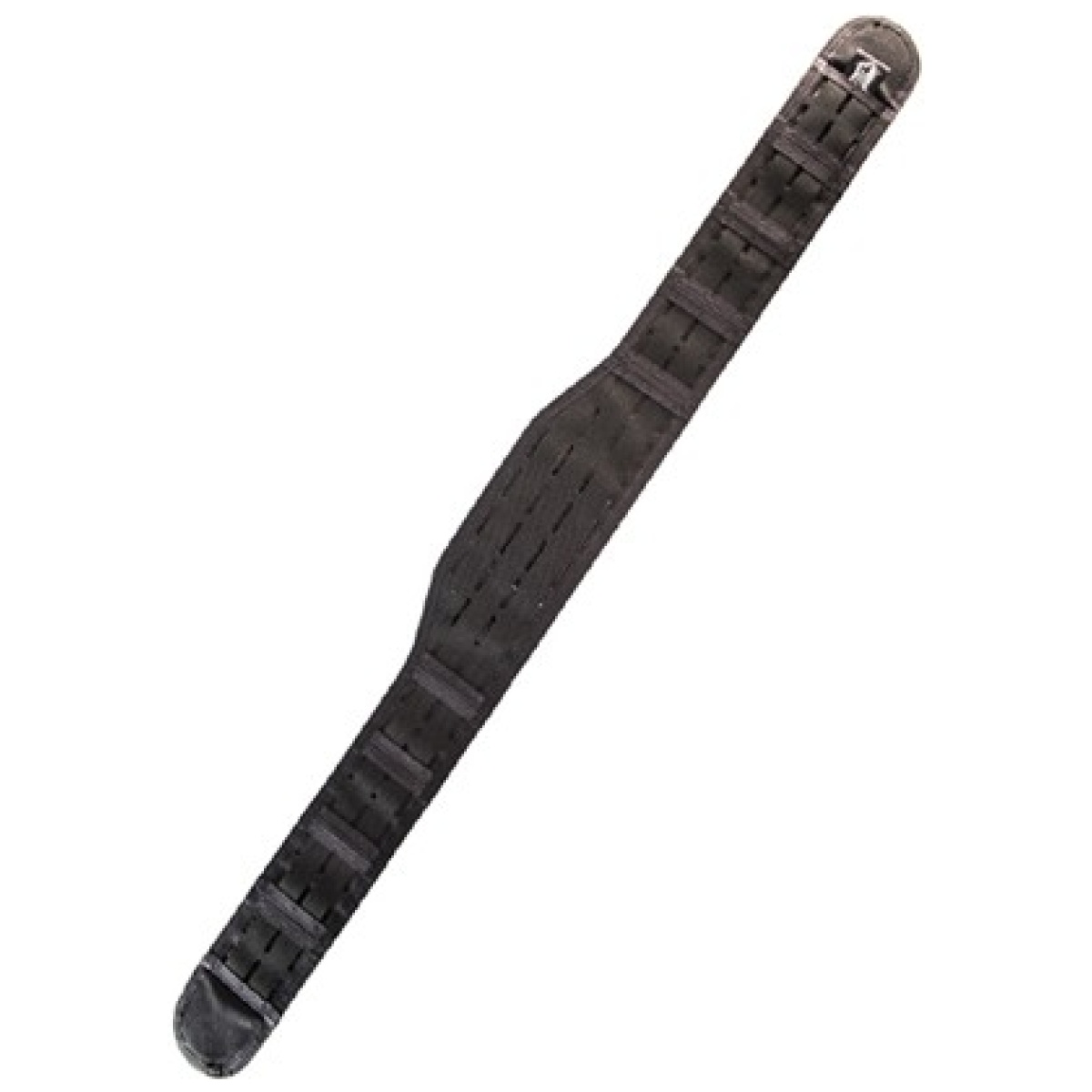 Hsg-33slb1bk. Jpg - laser slim grip slotted padded belt - hsg 33slb1bk