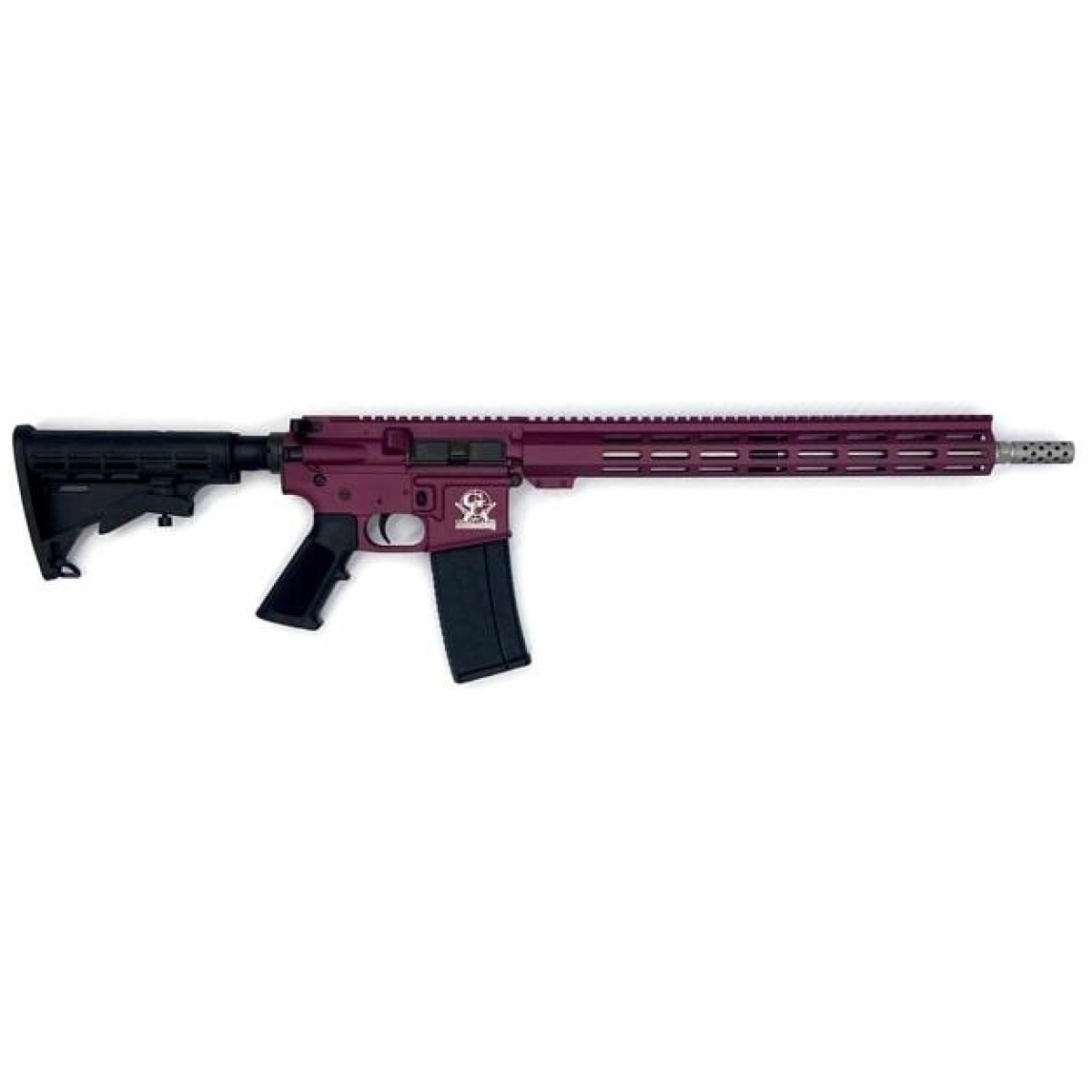 Iqgl15223sschy-1. Jpg - glfa ar-15 rifle. 223 wylde 30rd magazine 16" stainless steel black cherry frame - iqgl15223sschy 1