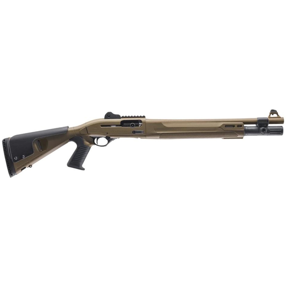 J131m2tp18f-1. Jpg - beretta 1301 tactical pistol grip fde mod 2 shotgun 12ga 3" chamber 7rd capacity 18. 5" barrel - j131m2tp18f 1