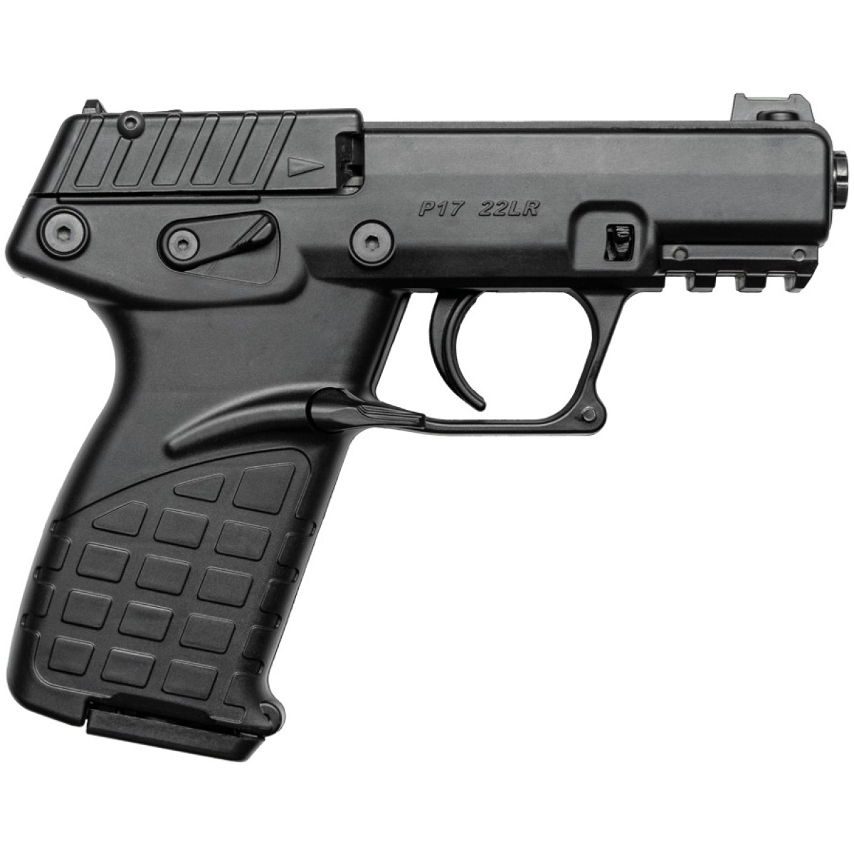 Ktp17bblkor-1-3. Jpg - kel-tec p17 or handgun. 22 lr 16rd magazines (3) 3. 8" 1/2x28 threaded barrel black - ktp17bblkor 1 3