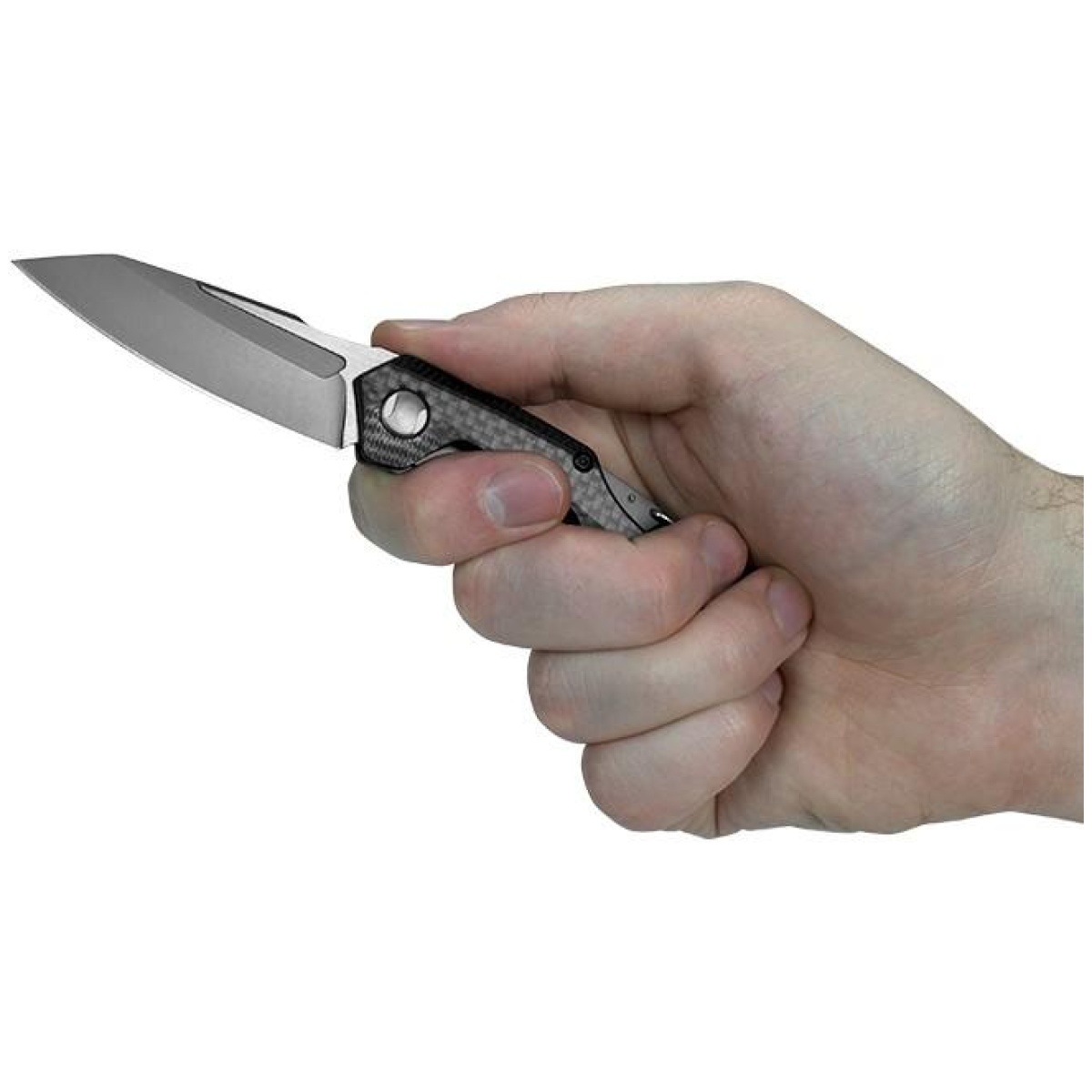 Kw1220_1. Jpg - kershaw reverb drop point steel knife with pvd coating - 6-1/10" overall length - kw1220 1