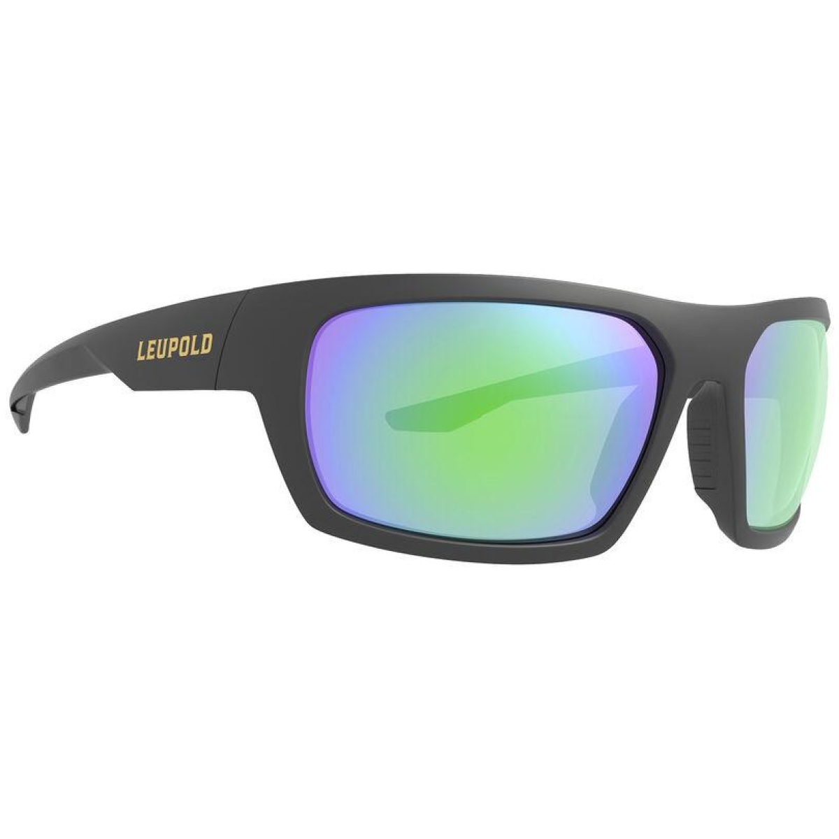 Lu179095-1. Jpg - leupold packout shooting glasses matte black with emerald mirror - lu179095 1