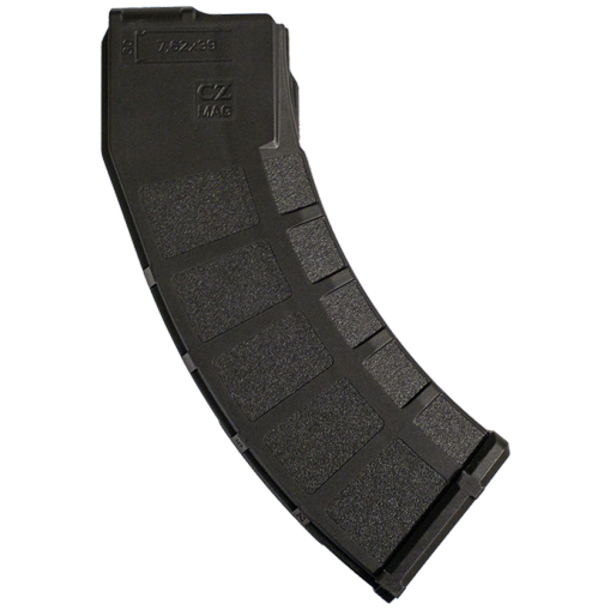 M11385. Jpg - cz magazine bren 2 7. 62x39 - 30rd black with window - m11385