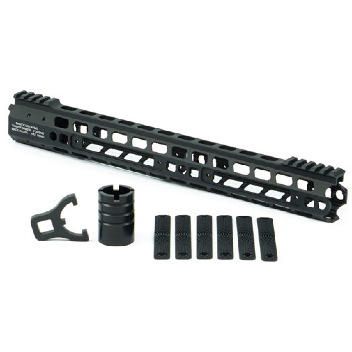 Ma19350. Jpg - manticore transformer rail - 15" gen ii black for ar-15 - ma19350