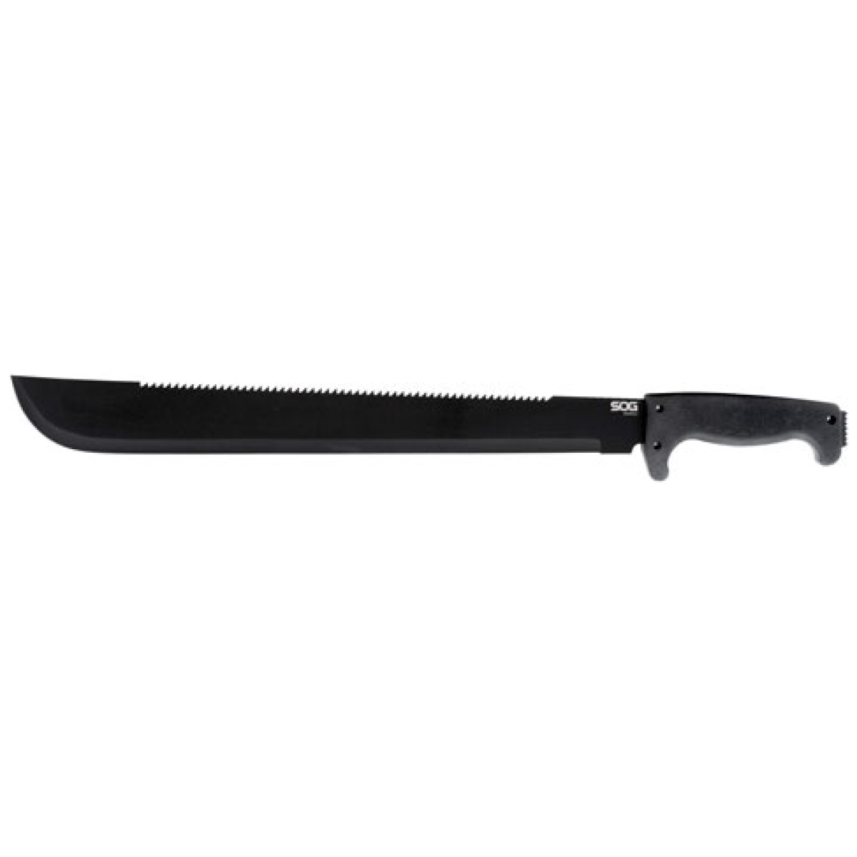 Mc02n. Jpg - sog machete sogfari 18" - black w/sheath - mc02n