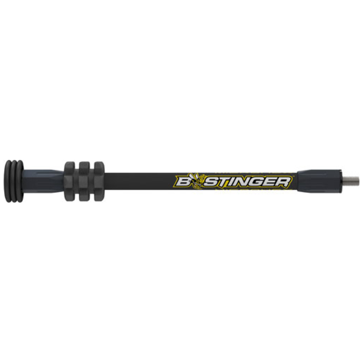 Mhx10mb. Jpg - bee stinger stabilizer - microhex hunting 10" black - mhx10mb