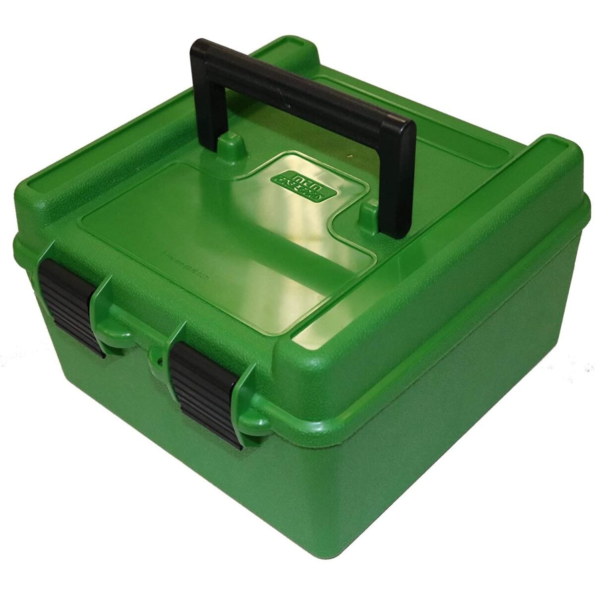 Mtr10010_2. Jpg - mtm deluxe r-100 series rifle ammo box 100 rounds green - mtr10010 2