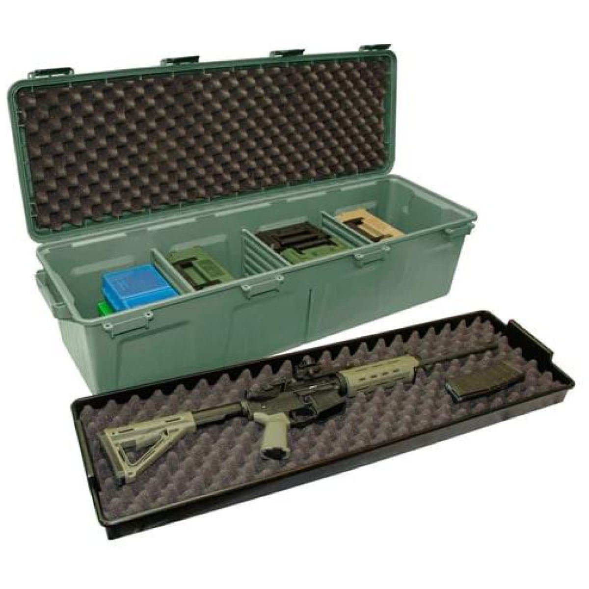 Mttrc39-1. Jpg - mtm tactical rifle crate wheeled army green - mttrc39 1