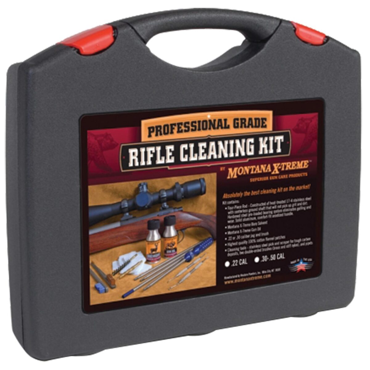 Mu9109. Jpg - montana x-treme professional grade gun cleaning kit. 30-. 50 cal - mu9109