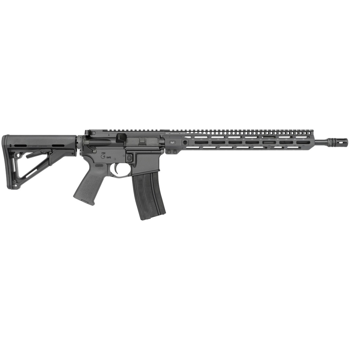 Mwi-mi-fn16crm14. Jpg - 16'' m-lok lightweight rifle w/ 14'' handguard - mwi mi fn16crm14