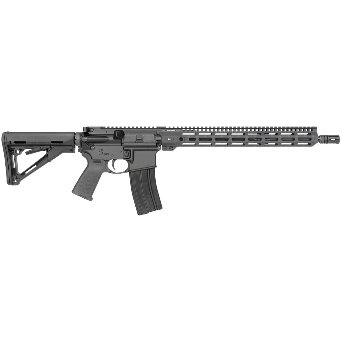 Mwi-mi-fn16crm15. Jpg - 16'' m-lok lightweight rifle w/ 15'' handguard - mwi mi fn16crm15