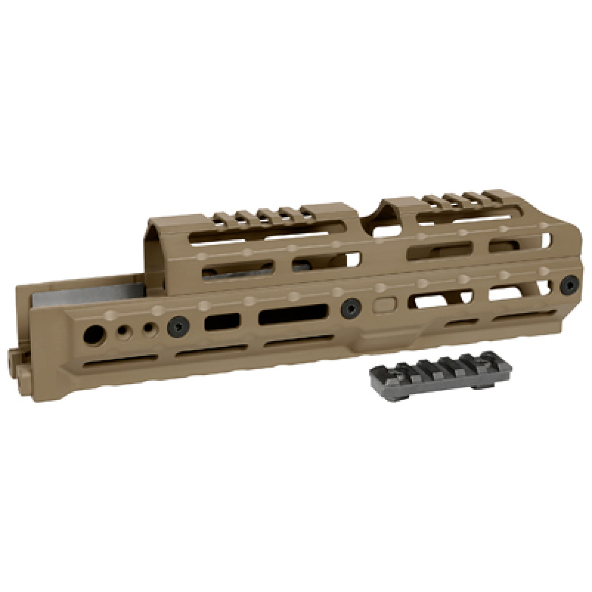 Mwmi-ak-alpha-10-0-fde_1. Jpg - midwest ak alpha m-lok hngrd 10" fde - mwmi ak alpha 10 0 fde 1