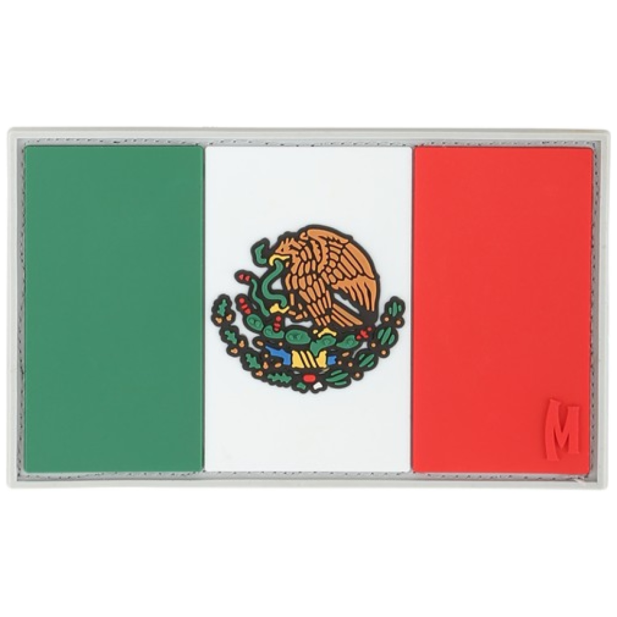 Mxp-pvcpatch-mxflc. Jpg - mexico flag morale patch - mxp pvcpatch mxflc