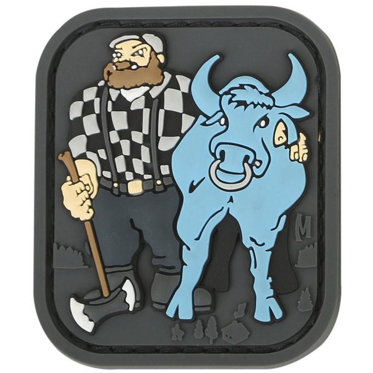 Mxp-pvcpatch-pauls. Jpg - paul bunyan morale patch - mxp pvcpatch pauls