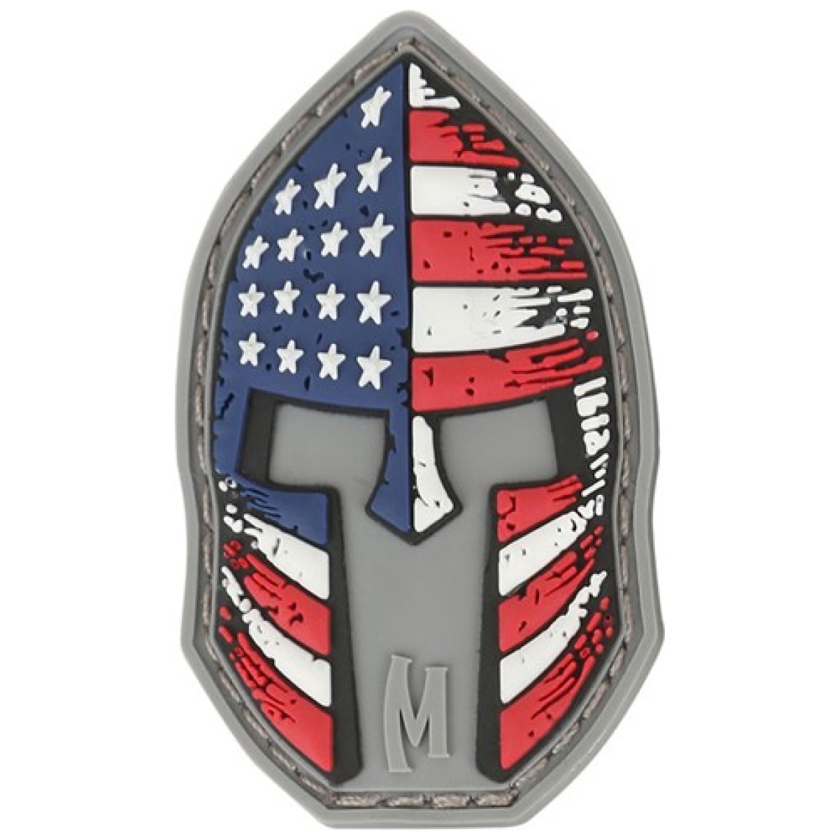 Mxp-pvcpatch-sprtc. Jpg - stars and stripes spartan helmet morale patch - mxp pvcpatch sprtc