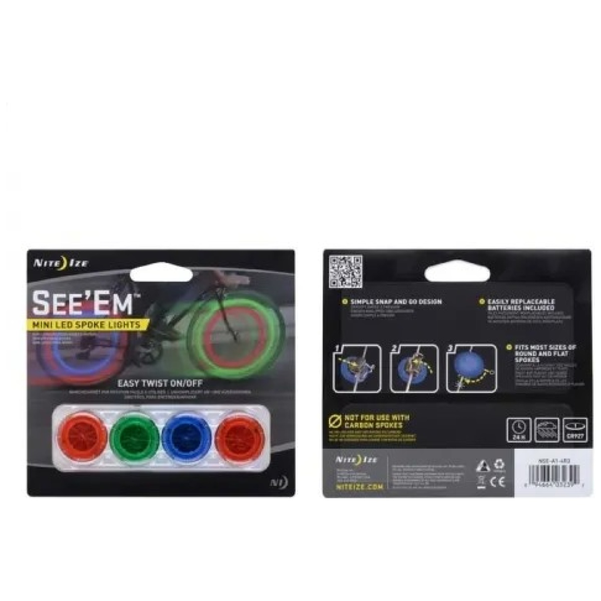 Ninse-a1-4r3. Jpg - see'em mini spoke lights - 4 pack assorted - ninse a1 4r3