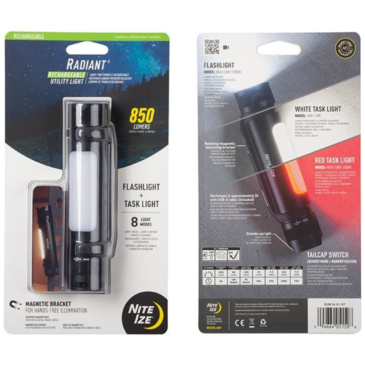 Nirum1a-01-r7. Jpg - radiant rechargeable utility light - nirum1a 01 r7