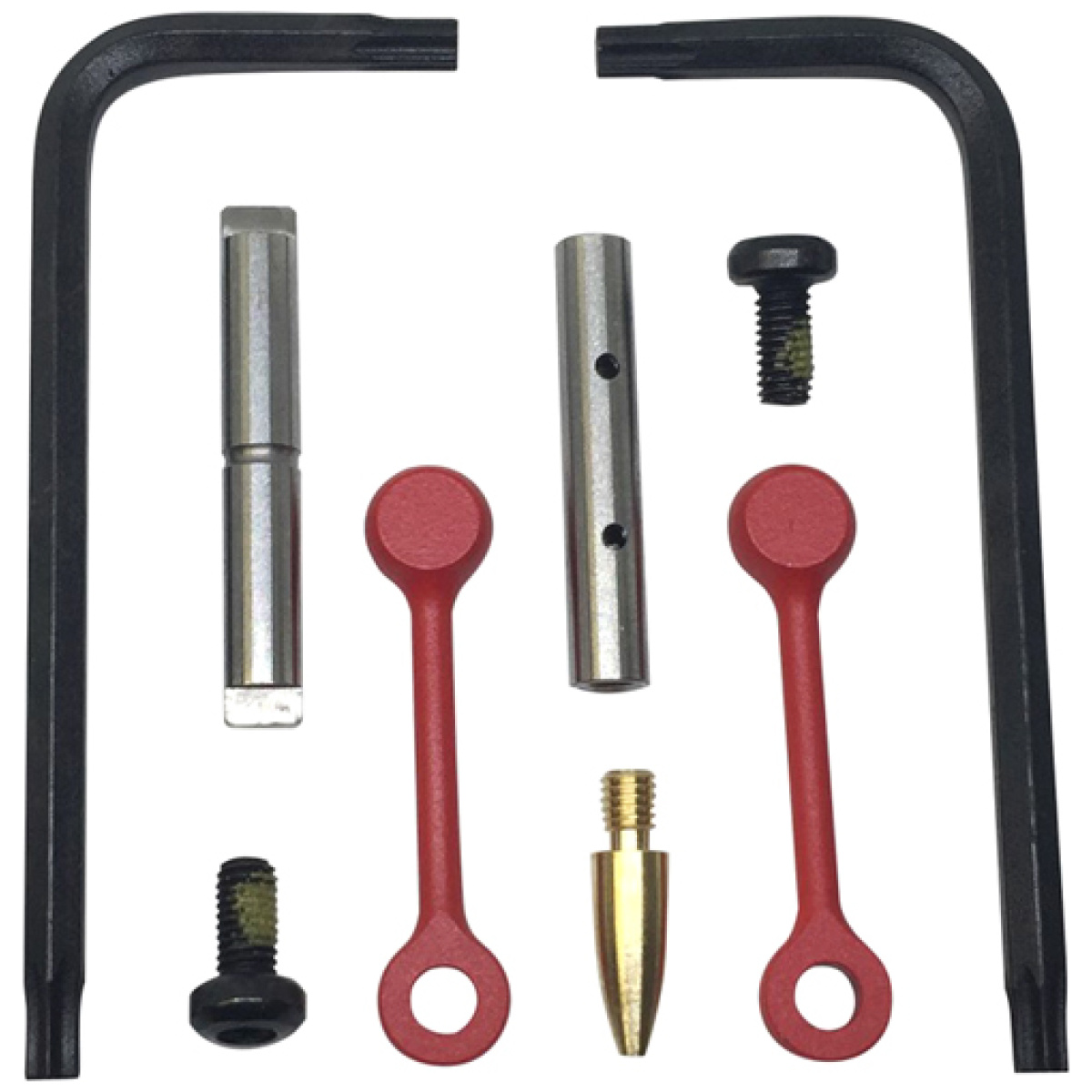 Nrthpmod2154red. Jpg - kns pin kit non-rotating - gen2 mod2 ar15/m16. 154 red - nrthpmod2154red