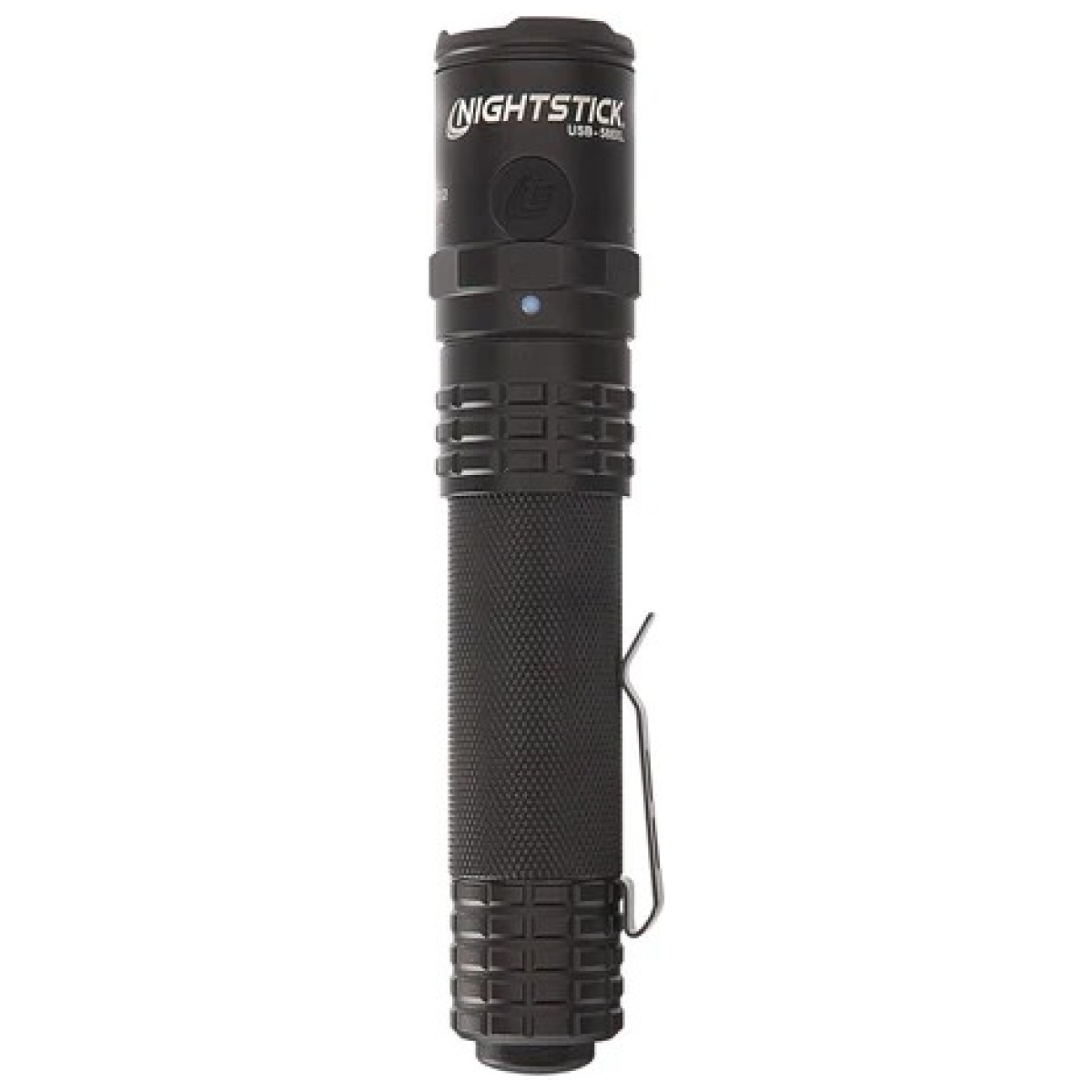 Ns-usb-588xl. Jpg - usb dual-light tactical flashlight - black - ns usb 588xl